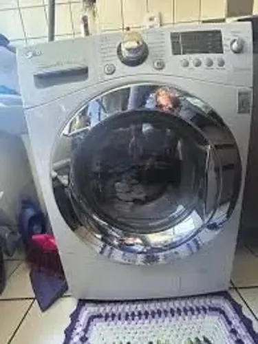 Lavadora de lavar roupa lavar e seca 8,5 k lg
