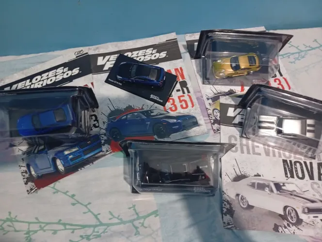 Carrinhos de coleção fast furious