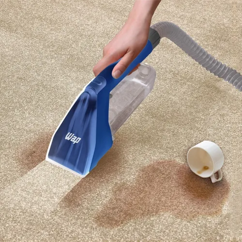 Wap higienizadora e limpadora portátil Spot Cleaner 127v, azul e titanio