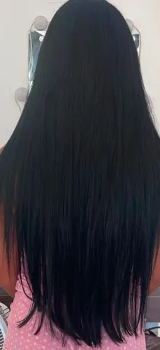 cabelo humano VIETNAMITA de 60 cm e 130 g - PONTAS CHEIAS; ja na tela