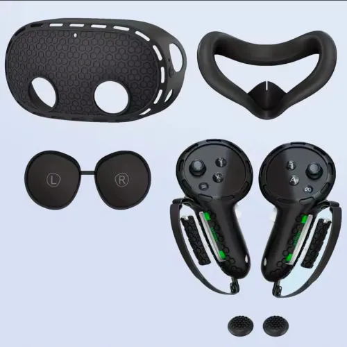 Protecoes silicone Meta quest 3s KIT COMPLETO !!