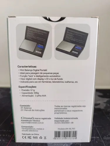 Balança digital de precisão até 500 gramas/ OFERTA IMPERDÍVEL 