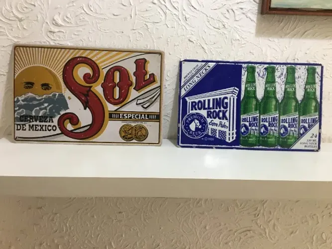 Placas decorativas para o seu Bar