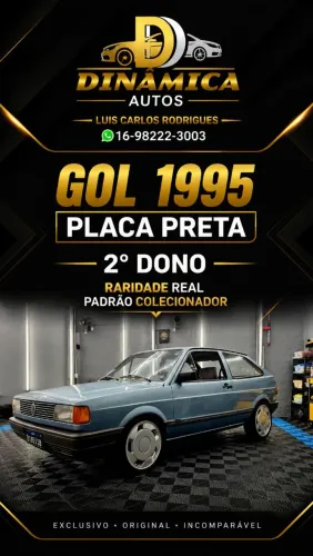 Volkswagen Gol GERAÇÃO I 1000 2P 1995