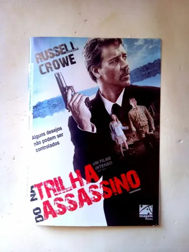 Na trilha do assassino dvd filme ação Russel crowe