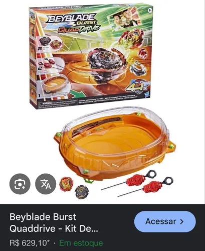 Beyblade Burst Quaddrive - Kit De Batalha Vetor Cósmico + vários beyblade