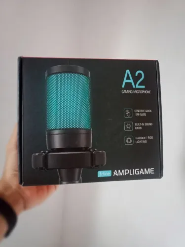 Microfone Gamer RGB Fifine A2