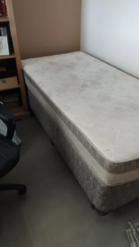 Cama box de solteiro