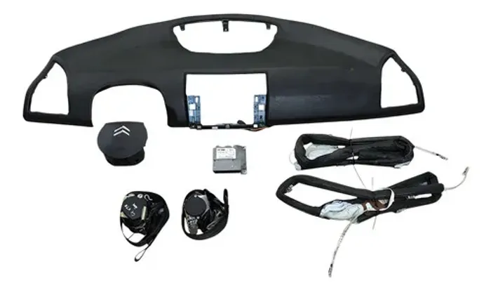 Kit Painel Tabelier Citroen C4 Vtr 2.0 2009 2010 2011 Preto