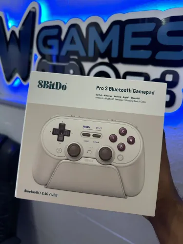 Controle 8bitdo pro 3 lacrado !