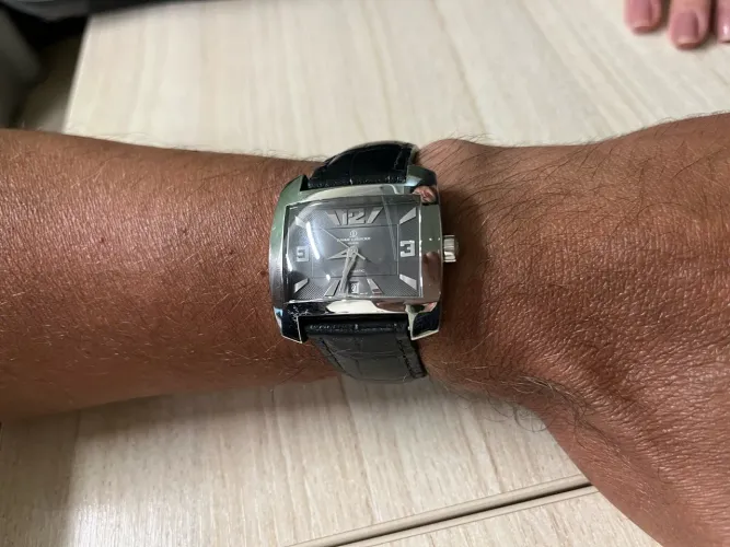 RELÓGIO BAUME & MERCIER HAMPTON ? AUTOMÁTICO | MASCULINO / Marca Suíça de alto luxo