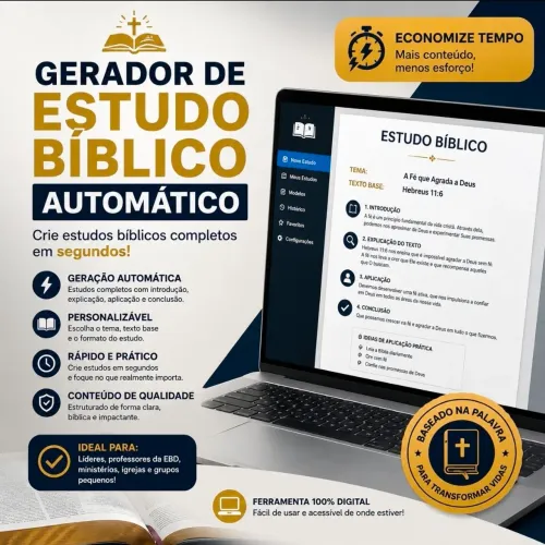 Gerador de Estudo Biblicos