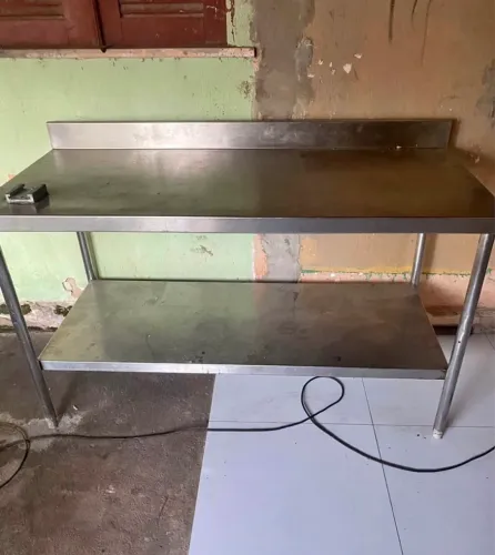 Mesa inox aço 304
