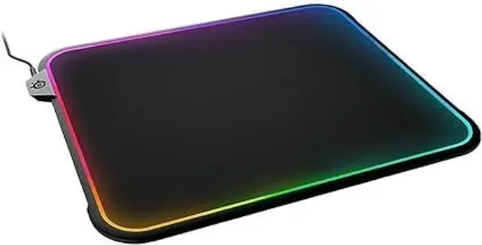 Mouse Pad Gamer - Pano de prisma RGB médio - SteelSeries QcK