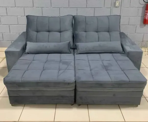 Sofá Retrátil Reclinável 2,10m