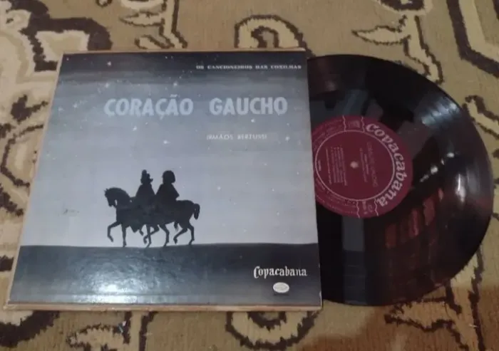 Vinil Irmão Bertucci - Coração Gaúcho 10"