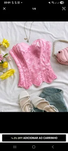Corset rosa