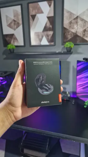 Fone Gamer Lenovo GM2 Pro Bluetooth 5.3 - Sem Delay (Preto)
