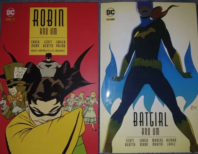 Hqs Robin e Batgirl: Ano um (leia a descrição)