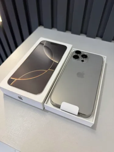 iPhone 16 pro max 256gb natural Titanium na garantia Apple