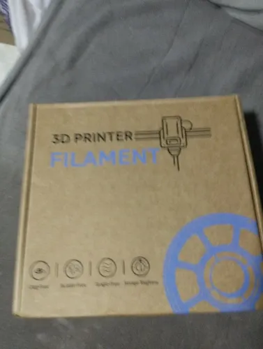 Filamento pla preto novo