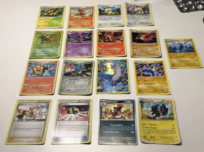 Pack Cartas Pokémon 2016 - 17 Cartas