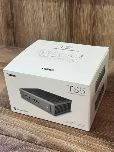 CalDigit TS5 Thunderbolt 5 Dock para MacBook Mac Mini Mac Studio - Nova Pronta Entrega