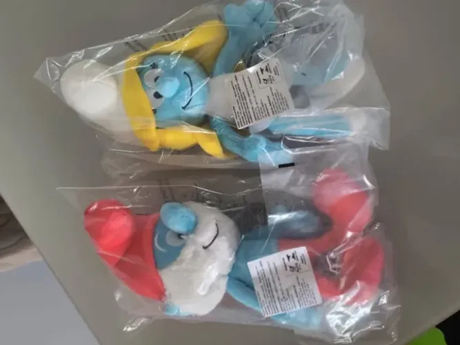 Smurfette e Papai Smurf