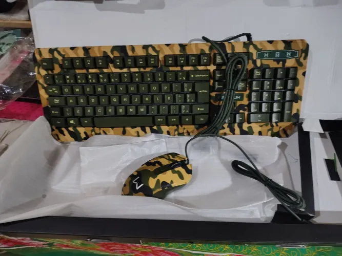 Kit teclado e mouse Gamer