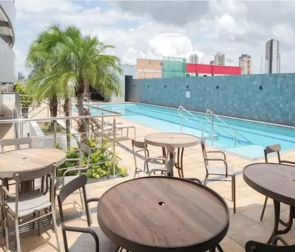 Loft mobiliado Ed. UNIQUE Studio, alto, vista cidade, 3.900 já com taxas inclusas