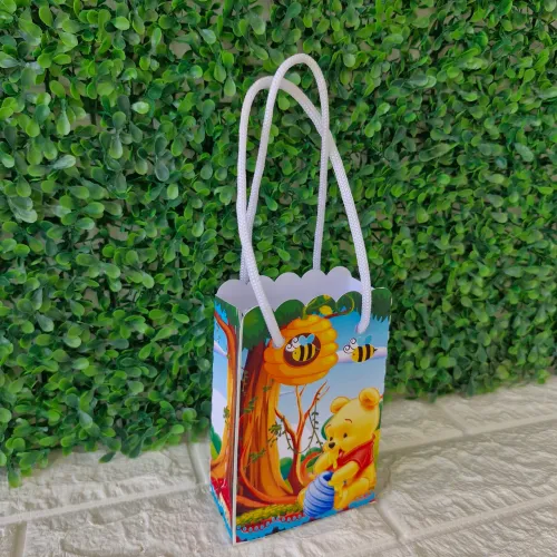 Sacolinhas Personalizadas Para Aniversário Tema Ursinho Pooh