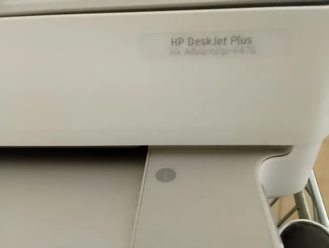 Impressora HP6476 com cartucho colorido 