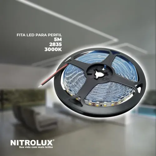 Fita de Led NITROLUX 240led luz branco neutra