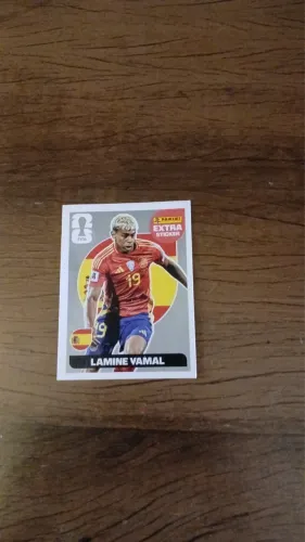 FIGURINHA LAMINE YAMAL PRATA