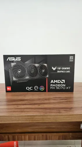 RX 9070 XT, ASUS TUF, 16GB - 8 MESES DE USO - SOMOS LOJA