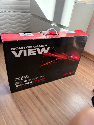 Monitor Gamer SuperFrame View, 23.8 Pol, Full HD, IPS, 1ms, 100Hz