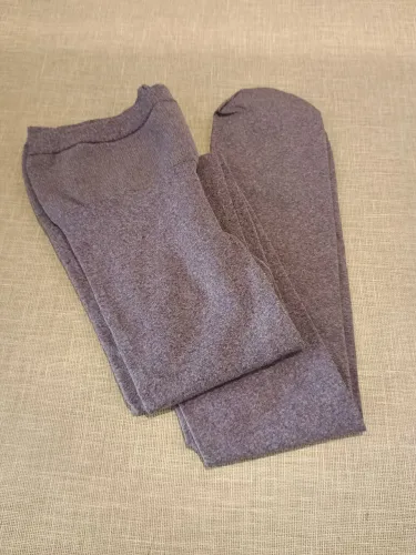 Meia-calça Calzedonia italiana - tamanho 3 - lilás mesclado