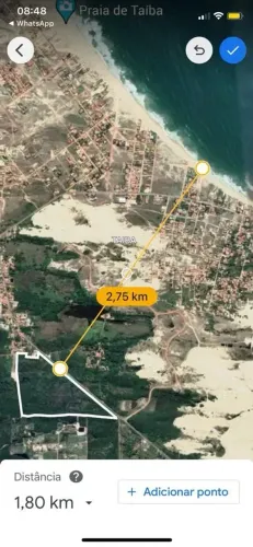 Terreno com 19 hectares na Taiba para Loteamento São Gonçalo do Amarante Ceará
