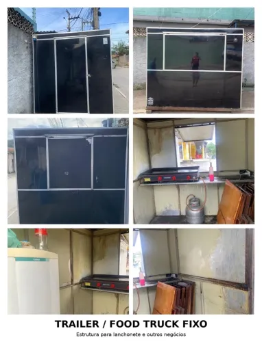 Trailer Foodtruck completo