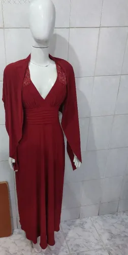 Vestido De Festa Vermelho - Tamanho G