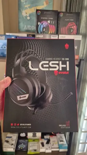 Fone headset Gamer multiplataformas, novo, lacrado com garantia!