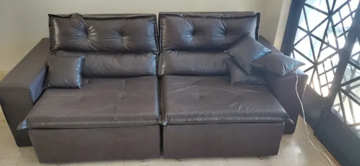 Sofá Reciclável e Retrátil