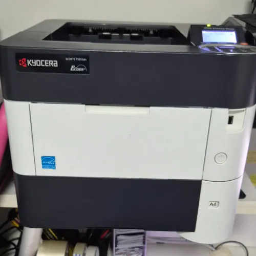 Impressora laser preta e branco kyocera p3055 - no estado!