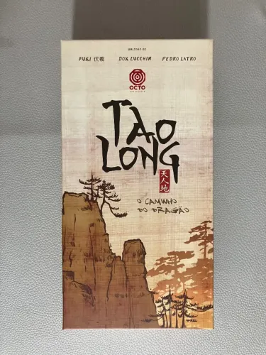 Tao long - o caminho do dragão - jogo de tabuleiro board game Octo Ludostudio