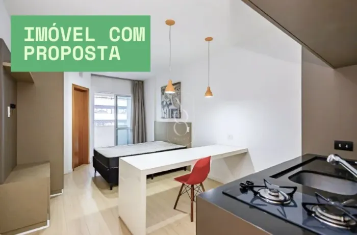 IMÓVEL COM PROPOSTA! Studio Totalmente Mobiliado ao Lado da FAE, no Centro, em Curitiba!