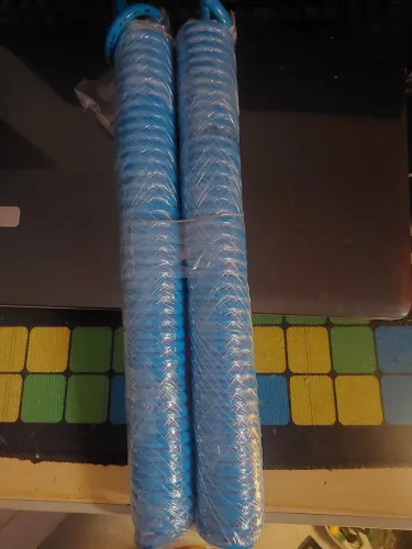 Mangueira azul de compressor