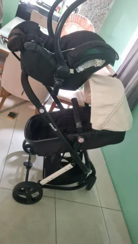 Carrinho de bebê moisés marcasafety modelo mobi