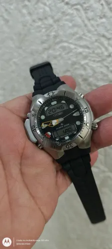 Relógio Citizen Aqualand jp1060 sensor off