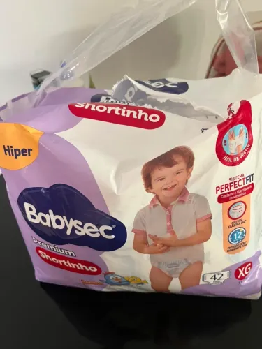 Fralda Babysec shortinho xg