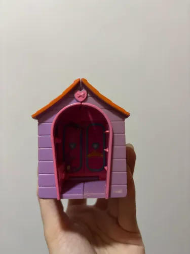 Casinha Polly Pocket Happenin' Pet Pals 2001